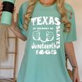 Texas In Memory Of Slaves Juneteenth 1865 June 19 Freedom Women's Comfort Colors T-Shirt Violet