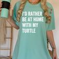 Turtle Owner Introvert Stay Home Women's Comfort Colors T-Shirt Violet