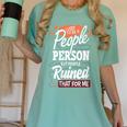 I Used To Be a People Person Antisocial Introvert Women's Comfort Colors T-Shirt Violet