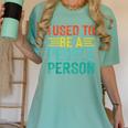 I Used To Be A People Person I Introvert Women's Comfort Colors T-Shirt Violet