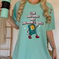 I Like Video Games Dogs And Maybe 3 People Gamer Introvert Women's Comfort Colors T-Shirt Violet I Like Video Games Dogs And Maybe 3 People Gamer Introvert Women's Comfort Colors T-Shirt Violet