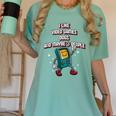 I Like Video Games Dogs And Maybe 3 People Gamer Introvert Women's Comfort Colors T-Shirt Violet I Like Video Games Dogs And Maybe 3 People Gamer Introvert Women's Comfort Colors T-Shirt Violet