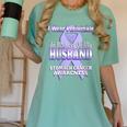 I Wear Periwinkle In Memory Of My Husband Stomach Cancer Women's Comfort Colors T-Shirt Violet I Wear Periwinkle In Memory Of My Husband Stomach Cancer Women's Comfort Colors T-Shirt Violet