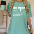 Wine-Trovert Wine Humor Definition Introvert Women's Comfort Colors T-Shirt Violet Wine-Trovert Wine Humor Definition Introvert Women's Comfort Colors T-Shirt Violet