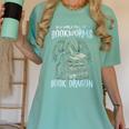 In A World Of Bookworms Be A Book Dragon Book Lover Reader Women's Comfort Colors T-Shirt Violet In A World Of Bookworms Be A Book Dragon Book Lover Reader Women's Comfort Colors T-Shirt Violet