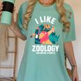 Zoologist Scientist Wildlife Biologist Zoology Introverted Women's Comfort Colors T-Shirt Violet Zoologist Scientist Wildlife Biologist Zoology Introverted Women's Comfort Colors T-Shirt Violet