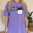 1st Grade Nailed It Kids Graduation TShirt Second Grade Women's Comfort Colors T-Shirt Violet