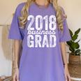 2018 Business Graduation MBA Graduate Degree Women's Comfort Colors T-Shirt Violet
