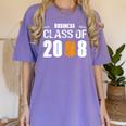 2018 Business Graduation Shirt Business Major Women's Comfort Colors T-Shirt Violet