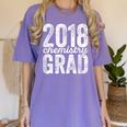 2018 Chemistry Graduation Chemist Graduate Degree Women's Comfort Colors T-Shirt Violet