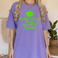 2018 Graduation Red Green High School Color Women's Comfort Colors T-Shirt Violet
