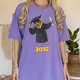 2018 Graduation Shirts Sloth Lovers For Women Teens Women's Comfort Colors T-Shirt Violet