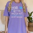 2018 Occupational Therapy Graduation Shirt For OT Women's Comfort Colors T-Shirt Violet