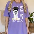 2022 Graduate Graduation For Him Her Got My Dip-Llama Women's Comfort Colors T-Shirt Violet