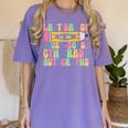 2025 Last Day Of School Autograph 6th Grade Graduation Women's Comfort Colors T-Shirt Violet