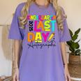 2025 Last Day Of School Autograph Kindergarten Graduation Women's Comfort Colors T-Shirt Violet