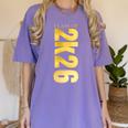 2K26 Class Of 2026 Graduation College Senior Back To School Premium Tri-Blend Women's Comfort Colors T-Shirt Violet