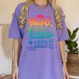 3rd Grade 2021 Graduate Quarantine Third Grade Graduation Women's Comfort Colors T-Shirt Violet