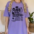 6th Grade Graduate 2021 Graduate Quarantine Sixth Graduation Women's Comfort Colors T-Shirt Violet