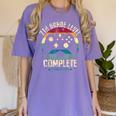 7th Grade Level Complete Gamer Class Of 2025 Graduation Boy Women's Comfort Colors T-Shirt Violet