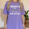 8th Grade Grad Middle School Graduation Junior High Graduate Women's Comfort Colors T-Shirt Violet