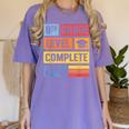 8th Grade Graduation Shirt 2024 Gamer Level Eighth Birthday Women's Comfort Colors T-Shirt Violet