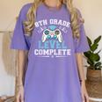 8th Grade Level Complete Graduation 2025 Class Eighth Grade Women's Comfort Colors T-Shirt Violet