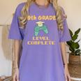 9th Grade Graduate Boys Girls Gamer Ninth Grade Graduation Women's Comfort Colors T-Shirt Violet