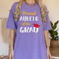 Abuelo Of Graduate Shirt Proud Grandpa Graduation Tee Women's Comfort Colors T-Shirt Violet