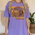 African American Girl Graduation Shirt Senior 2019 Women's Comfort Colors T-Shirt Violet