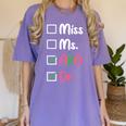 AKA Doctor Medical Worker Appreciation Graduation Women's Comfort Colors T-Shirt Violet