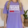 Architecture Degree Loading Graduation Student Women's Comfort Colors T-Shirt Violet
