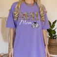 Army National Guard Mom Army National Guard Graduation Mom Women's Comfort Colors T-Shirt Violet