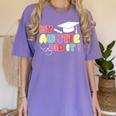 My Auntie Did It Aunt Graduation Nurse Doctor Aunt Graduated Women's Comfort Colors T-Shirt Violet