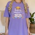 My Auntie Mastered It Class Of 2025 Masters Graduation Women's Comfort Colors T-Shirt Violet