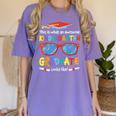 Awesome Kindergarten Graduate Looks Like 2024 Graduation Women's Comfort Colors T-Shirt Violet
