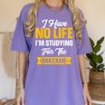 Bar Exam Shirt Law School Graduation 2025 Senior Women's Comfort Colors T-Shirt Violet