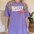 Beauty School Graduation Class Of 2018 Women's Comfort Colors T-Shirt Violet