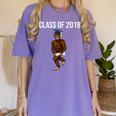 Bigfoot Graduation Shirt Class Of 2018 College Boys Women's Comfort Colors T-Shirt Violet