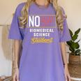 Biomedical Science Major Student Shirt Graduation Women's Comfort Colors T-Shirt Violet