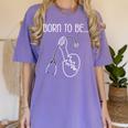 Born To Be a Nurse Doctor Graduation T-Shirt Women's Comfort Colors T-Shirt Violet