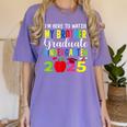 My Brother Graduated Kindergarten Class Of 2025 Graduation Women's Comfort Colors T-Shirt Violet