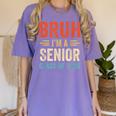 Bruh I'm A Senior Class Of 2026 Graduation Senior 2026 Women's Comfort Colors T-Shirt Violet