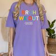Bruh We Out Seniors Graduation Senior Graduate Women's Comfort Colors T-Shirt Violet
