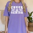 Cheerleading Senior Night Cheer Senior 2025 Graduation 1 Women's Comfort Colors T-Shirt Violet