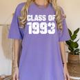 Class Of 1993 High School College Graduation Reunion T-Shirt Women's Comfort Colors T-Shirt Violet