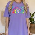 Class Of 2000 School Reunion College Highschool Graduation Premium Tri-Blend Women's Comfort Colors T-Shirt Violet