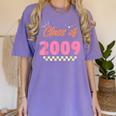 Class Of 2009 Meetup Graduation School Reunion Women's Comfort Colors T-Shirt Violet