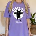Class Of 2018 Dabbing Graduations Shirt-High School Grad Tee Women's Comfort Colors T-Shirt Violet