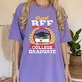 Class Of 2018 Graduation Tshirt For BFF Of Graduate Women's Comfort Colors T-Shirt Violet